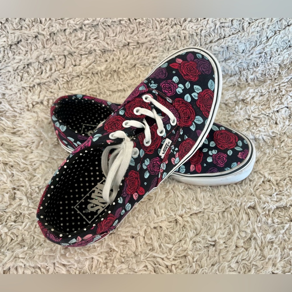 Vans Doheny Romantic Floral Old Skool Skate Sneakers - Picture 8 of 8